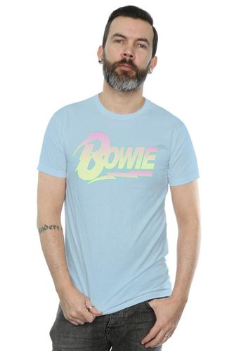 Neon Logo T-Shirt - Blue - L - David Bowie - Modalova
