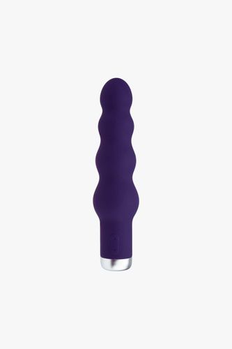 Womens 10 Function Ribbed Vibrator Sex Toy - - One Size - Nauti - Modalova