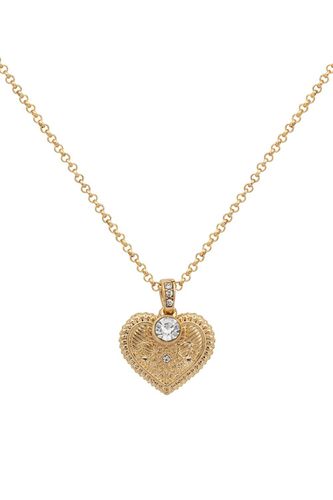 Womens Gold 'Heart On Fire' Necklace - - One Size - NastyGal UK (+IE) - Modalova
