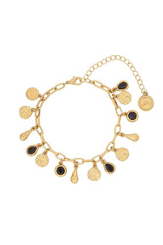 Womens Gold 'Savanna' Charm Bracelet - - One Size - Bibi Bijoux - Modalova