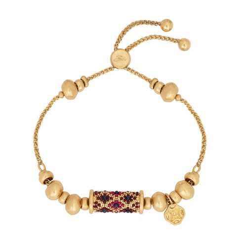 Womens Gold "Deco Bliss' Friendship Bracelet - - One Size - Bibi Bijoux - Modalova