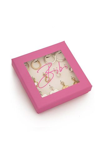 Womens Gold Silver Mix 'VersaStyle' Multi-Way Earrings Boxed Gift - - One Size - Bibi Bijoux - Modalova