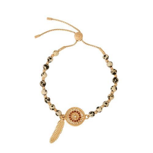 Womens Gold 'Dreamcatcher' Friendship Bracelet - - One Size - Bibi Bijoux - Modalova