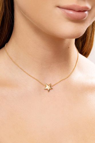 Womens Gold Star Choker Necklace - - One Size - NastyGal UK (+IE) - Modalova