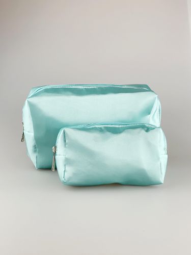Womens Max Satin Style Cosmetic Bag - 2 Pack - - One Size - SVNX - Modalova
