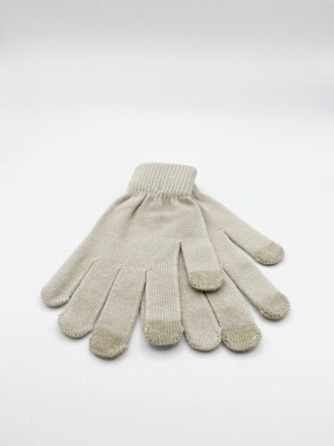 Womens Knitted Touchscreen Gloves - - One Size - SVNX - Modalova