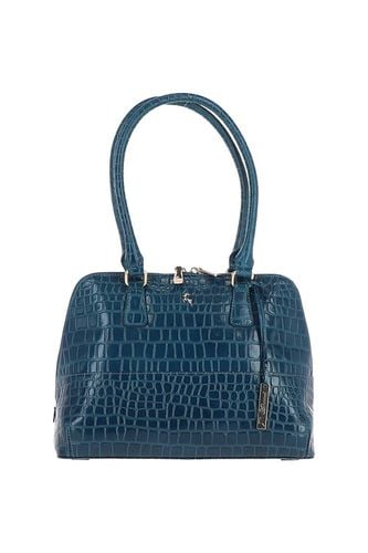 Womens 'Passione' Croc Print Zip Around Real Leather Tote Bag - - One Size - NastyGal UK (+IE) - Modalova