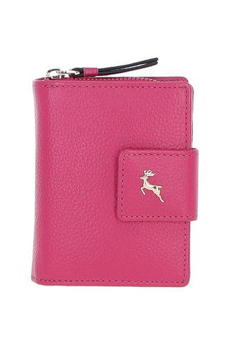 Womens 'Arte in Pelle' RFID Secure Wallet/Purse with Zip and Stud Closure - - One Size - Ashwood Leather - Modalova