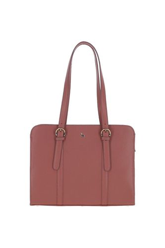 Womens 'Alonza' Zip Top Leather Handbag - - One Size - Ashwood Leather - Modalova