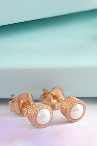 Womens White Pearl June Birthstone Sterling Silver Stud Earrings - - One Size - NastyGal UK (+IE) - Modalova