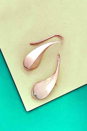Womens Melting Teardrop Sterling Silver Drop Earring - - One Size - NastyGal UK (+IE) - Modalova