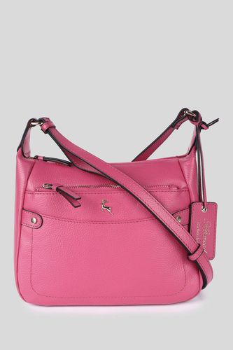 Womens 'Classico Napoli' Real Leather Top Zip Crossbody Bag - - One Size - Ashwood Leather - Modalova