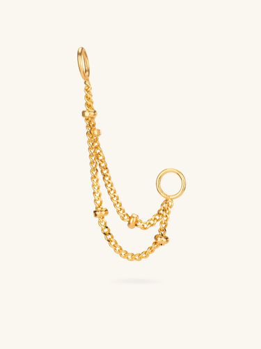 Womens Double Satellite Chain Fusion Add-On Earring Connector - - One Size - NastyGal UK (+IE) - Modalova