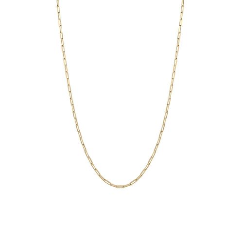 Womens Rectangular Link Chain Sterling Silver Necklace - - One Size - NastyGal UK (+IE) - Modalova