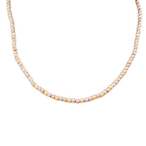 Womens Sterling Silver Dorissa Rose Gold - Gold - Silver Sterling Silver Necklace - - 18 inches - Spero London - Modalova