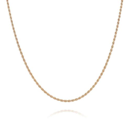 Womens Sterling Silver Rope Chain Necklace - - One Size - Spero London - Modalova