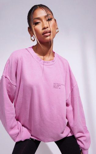 Womens Candy Luxe Good Small Print Text Sweatshirt - XL - NastyGal UK (+IE) - Modalova