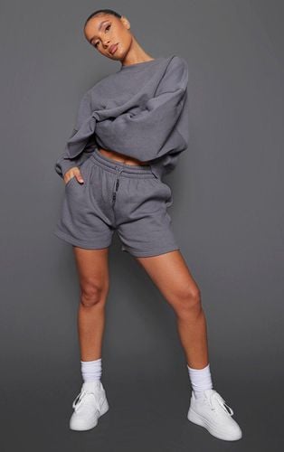 Womens Premium Dark Oversized Runner Shorts - L - NastyGal UK (+IE) - Modalova