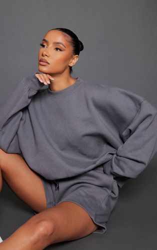 Womens Premium Dark Oversized Boxy Sweatshirt - XL - NastyGal UK (+IE) - Modalova