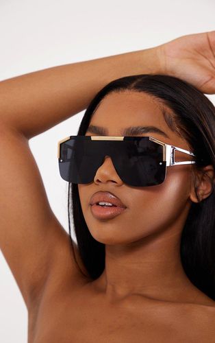 Womens Opaque Clear Frame Visor Sunglasses - One Size - NastyGal UK (+IE) - Modalova