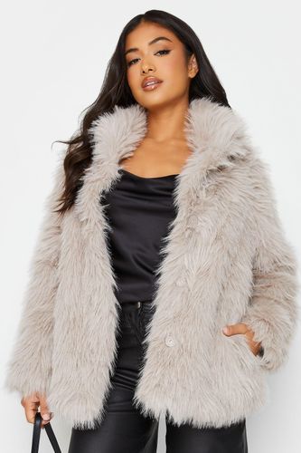 Womens Petite Faux Fur Coat - - 10 - NastyGal UK (+IE) - Modalova