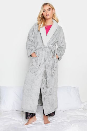 Womens Petite Soft Touch Contrast Maxi Dressing Gown - - 6-8 - NastyGal UK (+IE) - Modalova