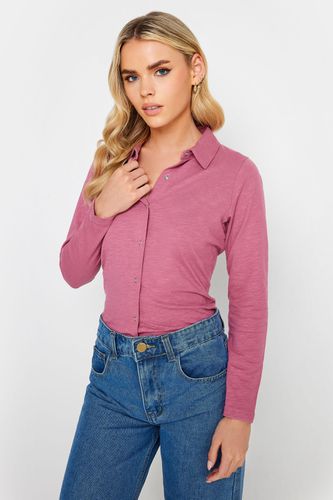 Womens Petite Jersey Shirt - - 10 - NastyGal UK (+IE) - Modalova