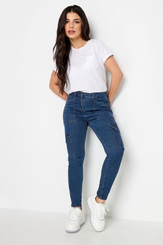 Womens Petite Cargo Skinny Jeans - - 8 - PixieGirl - Modalova