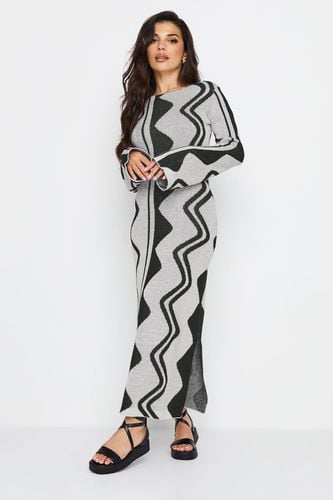 Womens Petite Patterned Knitted Maxi Dress - - 12 - NastyGal UK (+IE) - Modalova
