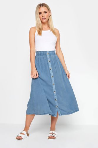 Womens Petite Button Front Midi Skirt - - 10 - NastyGal UK (+IE) - Modalova