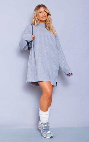 Womens Cable Knitted Jumper Dress - XS - NastyGal UK (+IE) - Modalova