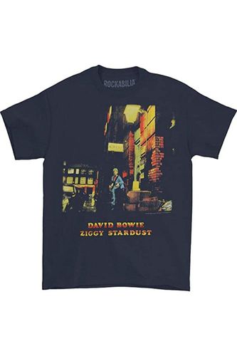 Ziggy Stardust T-Shirt - Navy - M - David Bowie - Modalova