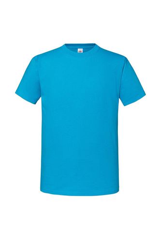 Ringspun Premium T-Shirt - Blue - M - Fruit of the Loom - Modalova