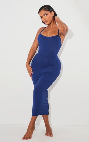 Womens Shape Navy Soft Sculpted Maxi Dress - - L - NastyGal UK (+IE) - Modalova