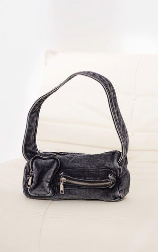 Womens Washed Denim Cargo Vintage Shoulder Bag - One Size - NastyGal UK (+IE) - Modalova