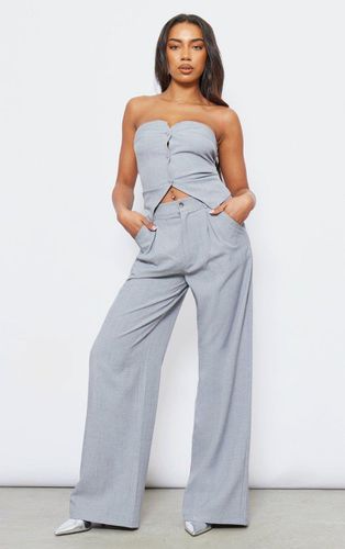 Womens Tall Tailored Wide Leg Trousers - 14 - NastyGal UK (+IE) - Modalova