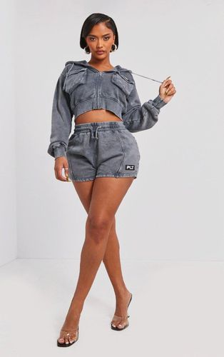 Womens Shape Charcoal Washed Pocket Detail Shorts - - M - NastyGal UK (+IE) - Modalova