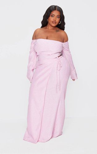 Womens Plus Tie Side Midi Skirt - 24 - NastyGal UK (+IE) - Modalova