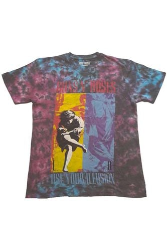 Use Your Illusion Dip Dye T-Shirt - - S - Guns N Roses - Modalova