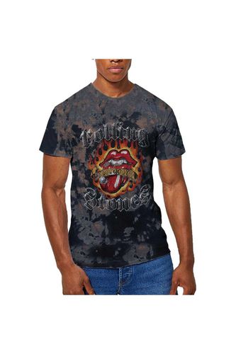 Tattoo Flames Tie Dye T-Shirt - - M - The Rolling Stones - Modalova