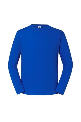 Iconic 195 Premium Ringspun Cotton Long-Sleeved T-Shirt - - XL - Fruit of the Loom - Modalova