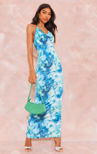 Womens Tall Watercolour Cowl Neck Maxi Dress - 8 - NastyGal UK (+IE) - Modalova