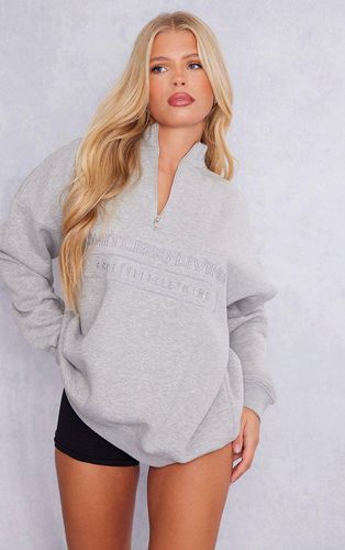 Womens Half Zip Up Sweatshirt - S - NastyGal UK (+IE) - Modalova