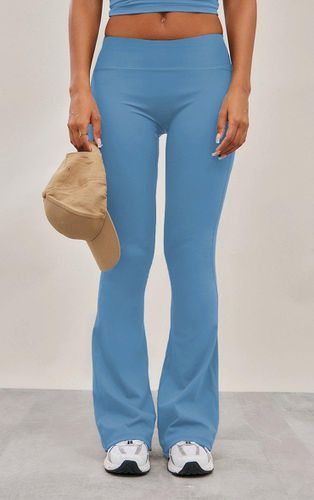 Womens Petrol Sculpt High Waist Flare Yoga trousers - - 6 - NastyGal UK (+IE) - Modalova