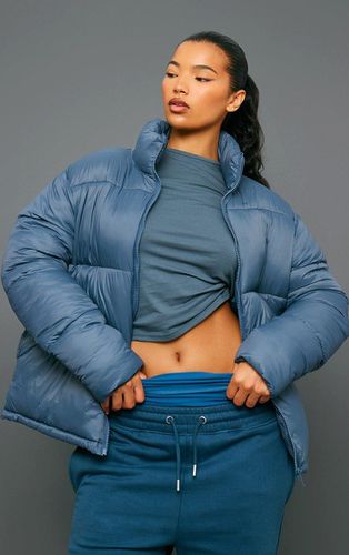 Womens Petrol Shell Quilted Cropped Puffer Coat - - XS - NastyGal UK (+IE) - Modalova