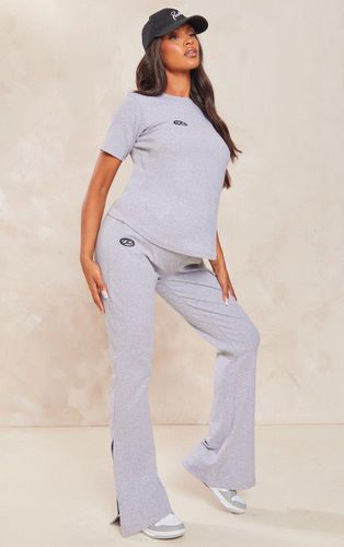 Womens Maternity Logo Detail Split Hem Trousers - 6 - NastyGal UK (+IE) - Modalova