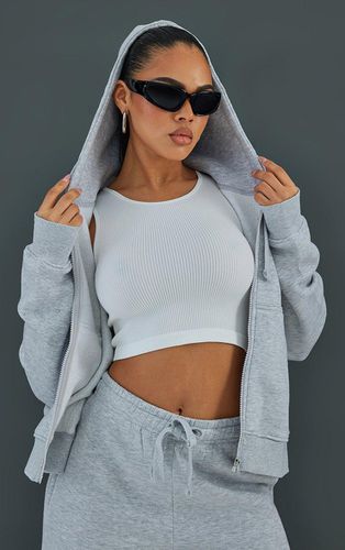 Womens Ash Oversized Hooded Zip Up Sweat Hoodie - XL - NastyGal UK (+IE) - Modalova