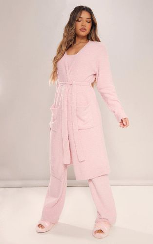 Womens Pink Cosy Dressing Gown - XS - NastyGal UK (+IE) - Modalova