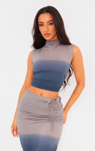 Womens Petite Ombre Sleeveless Crop Top - 14 - NastyGal UK (+IE) - Modalova