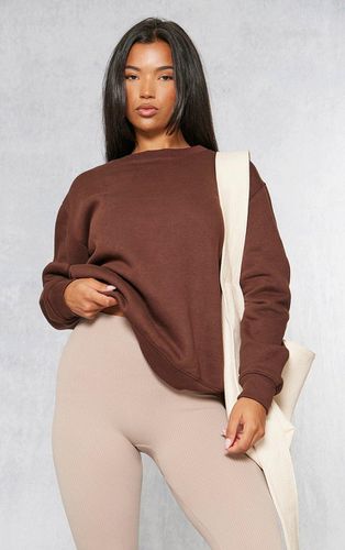 Womens Chocolate Oversized Fleeceback Sweatshirt - - XL - NastyGal UK (+IE) - Modalova